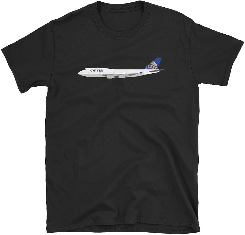 United Airlines Boeing 747-400 Unisex T-Shirt