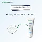 Healthcare World Conductive TENS Gel Adhesive Electrode Gel x 2 Tubes view 2