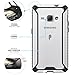 Poetic Affinity Slim Fit Dual Material Protective Bumper Case for Samsung Galaxy J1 2016/Galaxy Amp 2/Galaxy Express 3 - Black/Clear