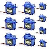 Sg90 Servo 9g Motor TowerPro RC Robot Helicopter Airplane Boat Controls(Pack of 10) by IFANCY-TECH