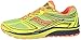 Saucony Men's Guide 9 Running Shoe, Citron/Vizi Orange/Navy, 12 M US
