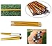 Deruicent Tent Pole 2 PCS Aluminum Alloy Tent Rod Replacement Accessories for Hiking Camping