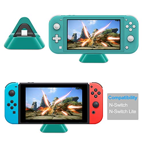 Charging Dock For Nintendo Switch Lite And Nintendo Switch Compact Charging Stand Station With Type C Port Compatible With Nintendo Switch Lite 19 Green Pricepulse