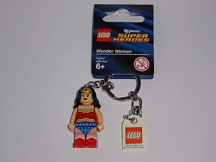 Wonder Woman Lego Keychain 2025