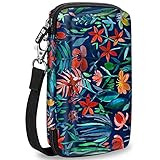 Fintie Carry Case for Kodak Mini/Mini 2 HD Photo Printer/Mini Shot 2 in 1 Camera & Printer - Hard EVA Shockproof Storage Portable Travel Bag with Inner Pocket/Removable Strap, Jungle Night