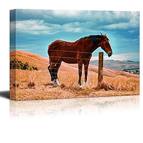 Canvas Wall Art for Living Room,Bedroom Home Artwork Paintings Farm Ready to Hang - 12x18 inches
