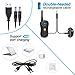 FOCUSPET Dog Training Collar, Waterproof & Rechargeable Electric 655 yd Remote Dog Shock Collar 16 Levels Tone,Vibration & Shock for Small medium & Large Dogs