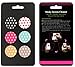 Eunichara Sticky Cleaner Polka Dot - 6-in-1 Pack - Microfiber Screen Cleaner Sticker