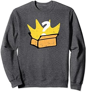 Unisex Unboxing Sweatshirt for Influencer 2XL Dark Heather