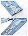 Little Boys Baby Denim Jeans Elastic Waist Ripped Denim Pants Jeans for Baby Girls 12-24 Months - Light Blue