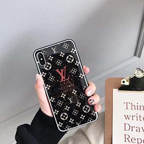 Phone Case for iPhone Xs Max, Fashion Luxury Classic Goldleaf Design Case with Soft Bumper for iPhone Xs Max