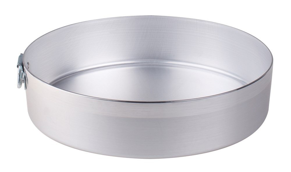 Pentole Agnelli Family Cooking Aluminium Cylindrical Cake Mould With Ring, Diameter 16 Cm.