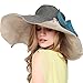 Maitose™ Women's UV Sun Protection Beach Wide Brim Fishing Hat Gray