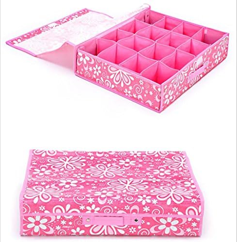 Idorance Wearproof Soft Cover Storage Box, 16-compartment, Jumbo Size