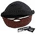 GIANCOMICS Black Wacky Beard Hat Knit Funny Crochet Beanie Cap Wind Mask HM200