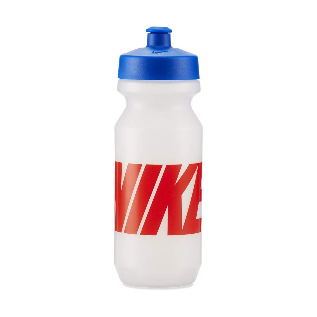 NIKE BIG MOUTH GRAPHIC BOTTLE 2.0 22OZ 22OZ CLEAR/GAME ROYAL/TEAM ORANGE