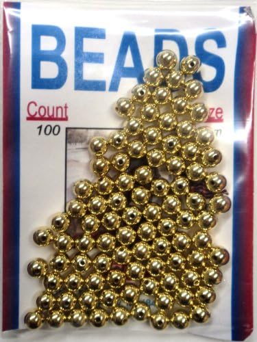 Catchmore 6MM Beads - Multiple Colors - Round or Faceted - 100 Per Pack - Hard Plastic