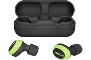 ISOtunes Free 2.0 OSHA Approved Earbuds: Wireless Bluetooth Hearing Protection Earbuds for Work, 25 dB Noise Reduction, 21-Hour Battery Life, Noise-Cancelling Mic (Free 2.0 - Safety Green)