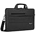 Brinch 17.3 Inch Multi-Functional Suit Fabric Portable Laptop Sleeve Case Bag for Laptop, Tablet, MacBook, Notebook - Black