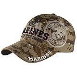 Marines Marine USMC Digital Desert 3D Shadow Cover Hat Cap