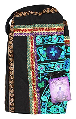 Relaxus Yogi Bag Embroidered Design, 1 Each
