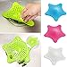 4 Pack Starfish Hair Catcher No Slip Suction Cups Drain Cover/Hair Catcher/Sink Strainers/Silicone Bathroom Drains Strainer/Kitchen Sink Strainer/