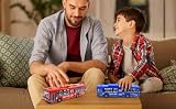 Cemirk Blue Toy Bus with Lights and Sounds – Friction Powered, Realistic Doors view 2