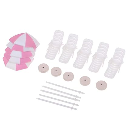 Amazon Com Brosco 1 12 Dollhouse Miniature Beach Chair