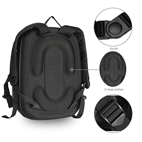 DJI-Phantom-4-Backpack-Airhornet-Hardshell-Protective-Waterproof-Carrying-Backpack-Case-Traveling-Backpack-for-DJI-Phantom-4StandardProfessionalAdvanced-Black