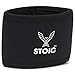 Stoic 7MM Compression Sleeve Cuff (Heavy Neoprene Construction) For arm, elbow, lower leg compression and warmth while weight lifting, powerlifting, bench pressing (14 Inch, Black)