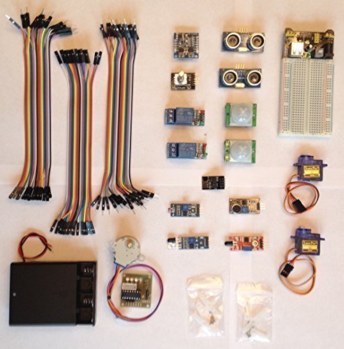 Buy NextStep-Kit1, 22 piece sensor, motor, cable kit for projects using ...