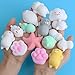 Outee 30 Pcs Mochi Squishies Toys Animal Stress Squishies Mochi Squeeze Mochi Cat Stress Squishies Cat Toy Stress Animals Mochi Squeeze Toy Kawaii