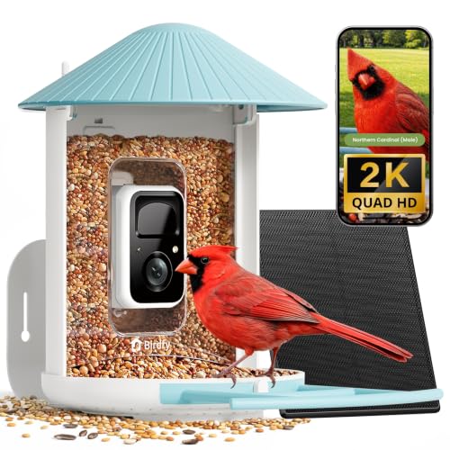 NETVUE Bird Feeder with 2K HD AI Camera