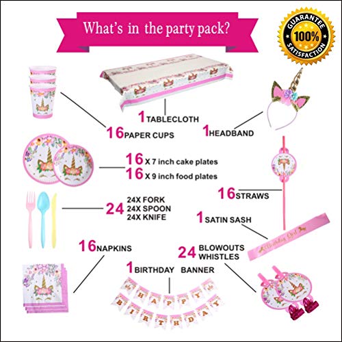 1 Kingyao+Supplies+Decorations+Party+Serves+Guests+Birthday