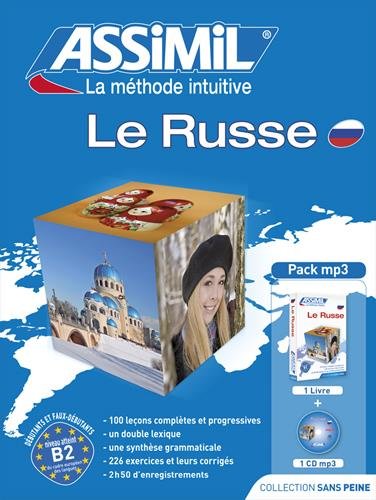 Assimil Pack Le Russe - learn French for Russian speakers - Book+1mp3 CD (French Edition) (Russian Edition)