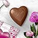 DOVE Valentine's Day Solid Milk Chocolate Candy Heart, 4 Ounce (Pack Of 6)