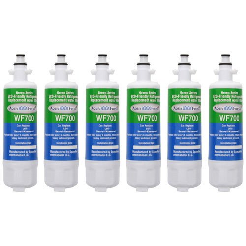Replacement Water Filter Cartridge For AquaFresh LT700P 6 Pack