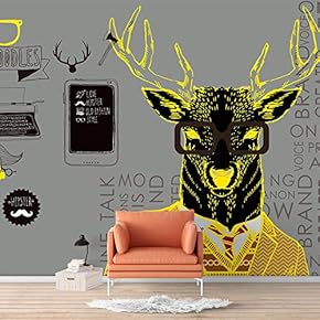 Wall Murals for Bedroom Abstract Banksy Street Art Removable Wallpaper Peel and Stick Wall Stickers - 66x96 inches