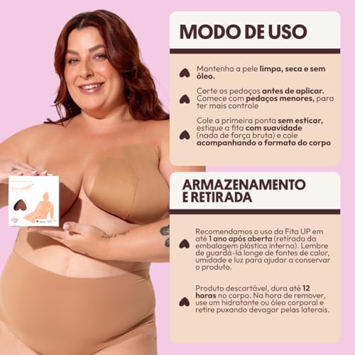 Fita Up | Única Fita Testada E Aprovada Levanta Seios | Loja Oficial