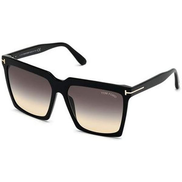 Amazon.com: Tom Ford Snowdon Sunglasses Black Havana