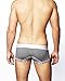 Croota Mens Underwear, Low-Rise Boxer Brief, Sprinkled Color Dots on Gray or Black, SR01M
