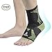 Ankle Brace Compression Support Sleeve for Basketball Running volleyball Sport,Breathable Ankle Support for Injury Recovery,Joint Pain,Swelling and Achilles Tendon Sprains (Medium)