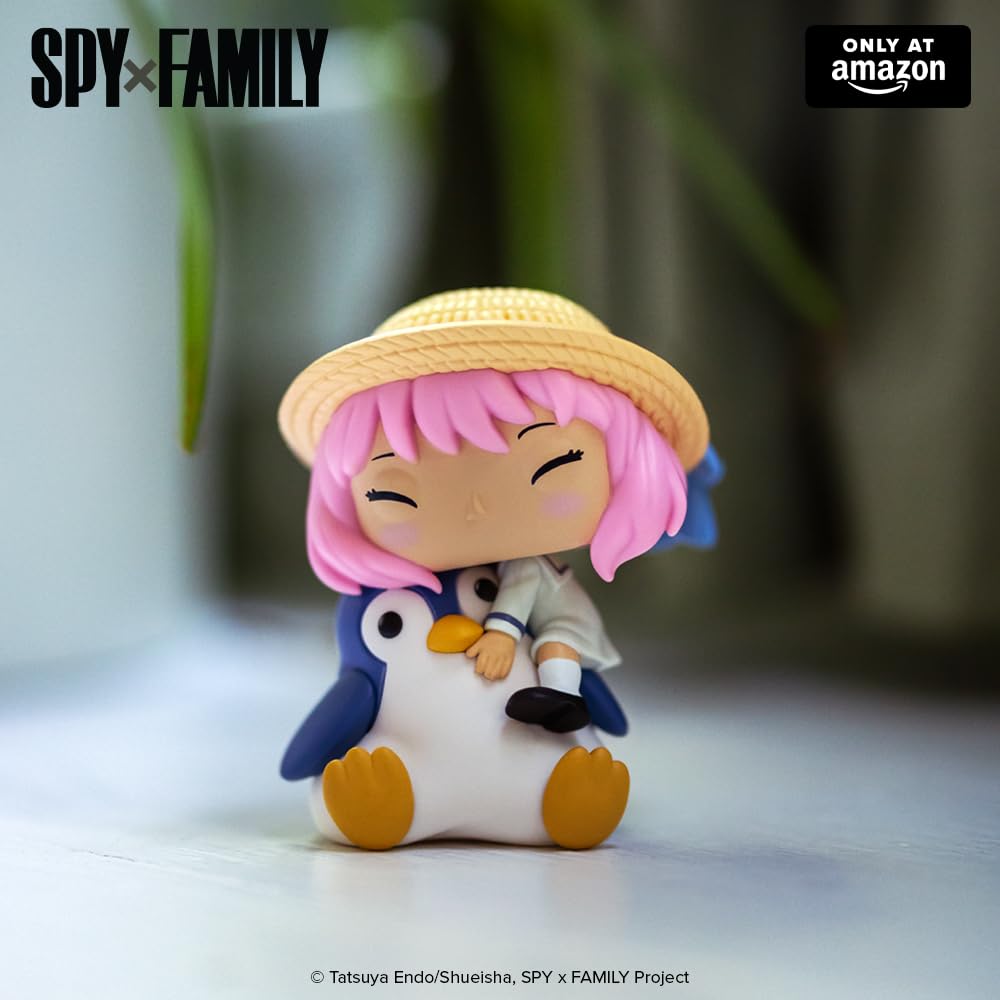 Funko Pop! Plus: SPY x Family - Anya Forger with Penguin - Amazon Exclusive - Collectable Vinyl Figure - Gift Idea - Official Merchandise - Toys for Kids & Adults - Anime Fans - Figure for Collectors