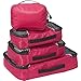 eBags Classic Packing Cubes - 4pc Small/Med Set (Raspberry)