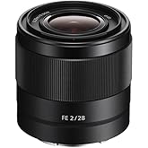 Sony SEL28F20 FE 28mm f/2-22 Standard-Prime Lens for Mirrorless Cameras