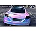 HOHO Holographic Rainbow Neo Chrome Car Vinyl Wrap Bubble Free Sticker Film 54