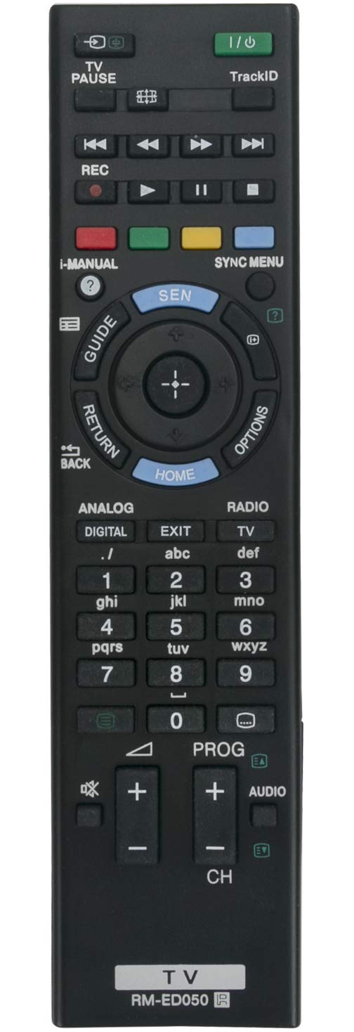ALLIMITY Remote Control RM-ED050 Replaced for Sony Bravia TV KDL-46EX650 KDL-46EX653 KDL-46EX655 KDL-40EX650 KDL-40EX653 KDL-40EX655 KDL-32EX650 KDL-32EX655 KDL-26EX550 KDL-26EX555 KDL-22EX550
