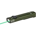 OLIGHT Arkfeld EDC Flat Flashlight, 1000 Lumens White LED Light with Green Beam Combo, Power by Rechargeable Built-in Battery for Outdoors, Emergency, Work (OD Green CW)