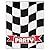 Checkered Flag Racing Party Invitations With Envelopes - 8 Pack