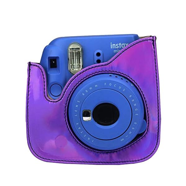 Anter Tasche für Fujifilm Instax Mini 8 8+/Mini 9 Sofortbildkamera aus Weichem Kunstleder mit Schulterriemen und Tasche… – Bild 8